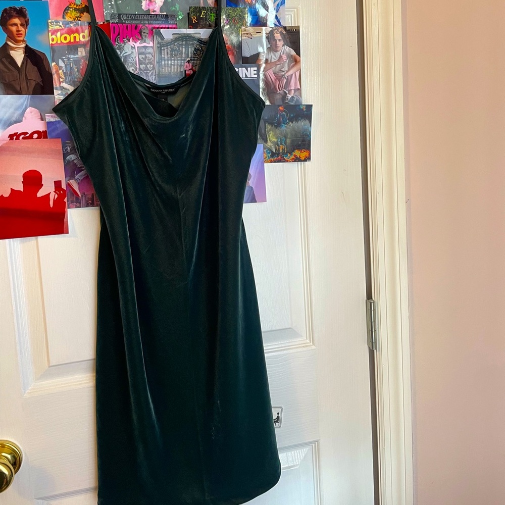 NWT Banana Republic Velvet Slip Dress